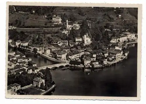 [Ansichtskarte] CH 6988 PONTE TRESA TI, Flugaufnahme, ca. 1950. 