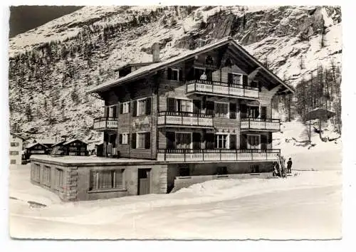 [Ansichtskarte] CH 3905 SAAS - ALMAGELL VS, Chalet Bärgbluemli, 1964. 