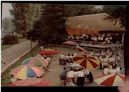 [Ansichtskarte] 5400 KOBLENZ, Sommerspiele 1960, Promenadenkonzert in den Rheinanlagen. 