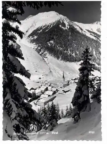 [Ansichtskarte] A 6561 ISCHGL im Schnee, 1960. 