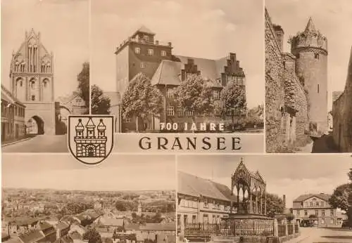 [Ansichtskarte] 0-1430 GRANSEE, 750 Jahre Gransee, 1964. 