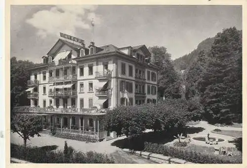 [Ansichtskarte] CH 3600 THUN BE, Hotel Bellevue. 