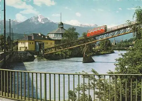 [Ansichtskarte] A 6000 INNSBRUCK, Hungerburgbahn Talstation, 1964. 