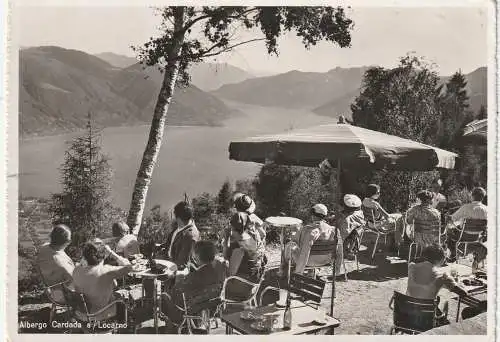 [Ansichtskarte] CH 6600 LOCARNO TI, Albergo / Ristorante "CARDADA". 