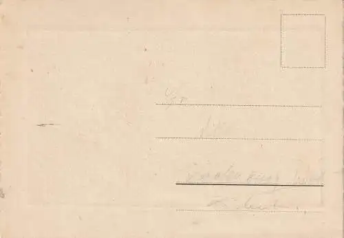 [Ansichtskarte] 2862 WORPSWEDE, "Mondnacht Neuhelgoland - Worpswede, Original - Radierung,  signiert Cornelius Rogge. 