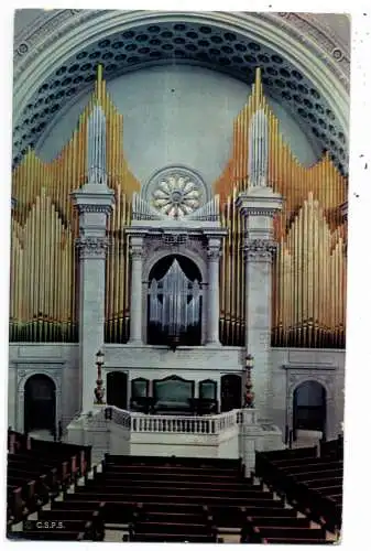 [Ansichtskarte] USA - MASSACHUSETTS - BOSTON, First Church of  Christ. Scientist, Orgel / Organ. 