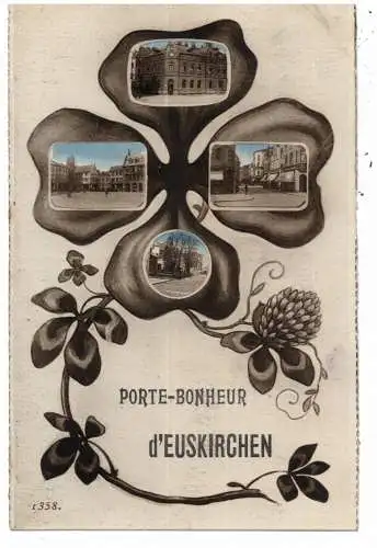 [Ansichtskarte] 5350 EUSKIRCHEN, Mehrbild - AK 20er jahre, franz. Besetzung. 