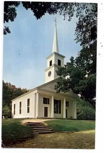 [Ansichtskarte] USA - MASSACHUSETTS - STURBRIDGE, Meetinghouse, Old Sturbridge. 