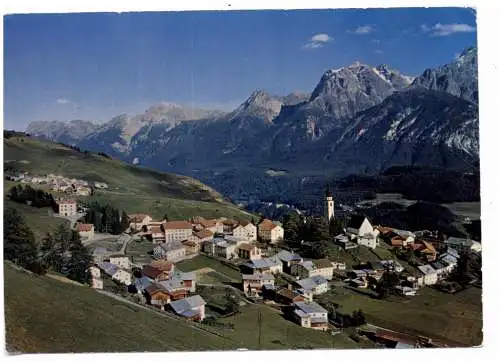 [Ansichtskarte] CH 7551 SCUOL - FETAN, Blick auf den Ort. 