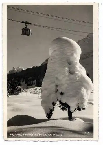 [Ansichtskarte] CH 6390 ENGELBERG OW, Schwebebahn Gerschnialp - Trübsee, 1946. 