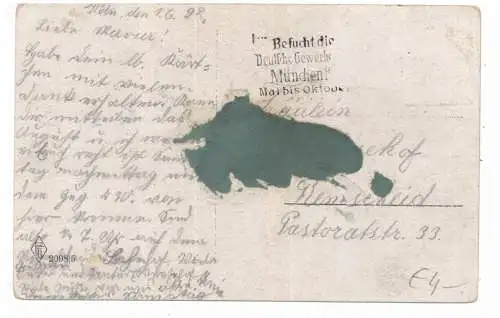 [Ansichtskarte] HUMOR - "EIERDIEB". 