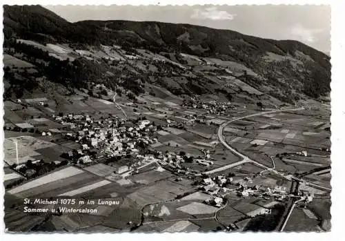 [Ansichtskarte] A 5582 ST. MICHAEL im Lungau, Luftaufnahme. 