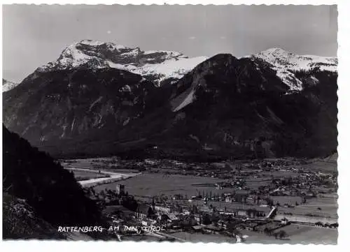 [Ansichtskarte] A 6240 RATTENBERG, Blick auf den Ort. 