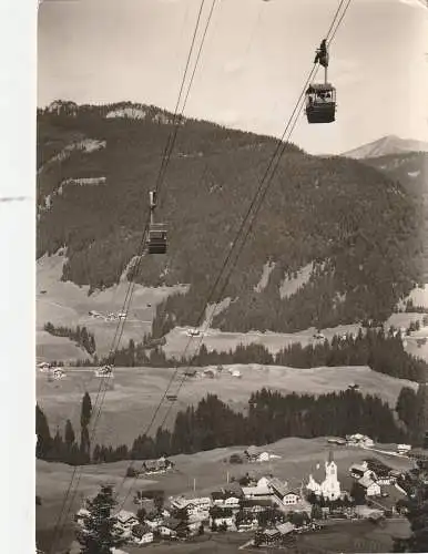 [Ansichtskarte] A 6991 RIEZLERN / Kleinwalsertal, Kanzelwandbahn, 1961. 