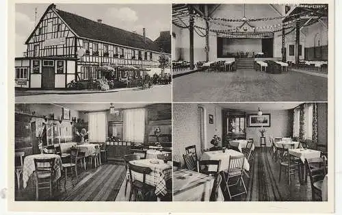 [Ansichtskarte] 5205 ST. AUGUSTIN - BUISDORF, Gasthaus "Zur Gemütlichen Ecke". 