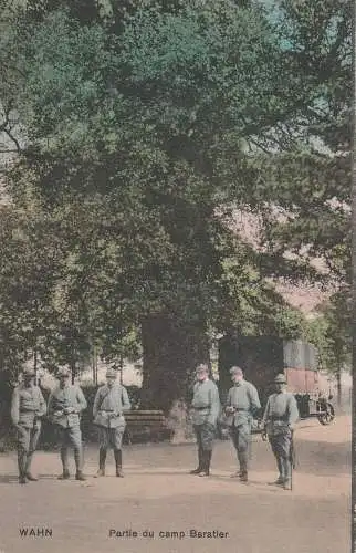 [Ansichtskarte] 5000 KÖLN - PORZ - WAHN, Französische Soldaten mit LKW, 20er Jahre, franz. Besetzung, Verlag Stiefel - Wahn. 