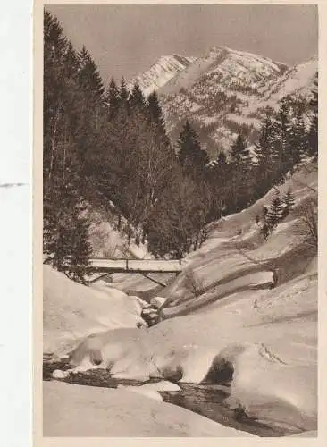 [Ansichtskarte] 8976 OBERSTAUFEN - STEIBIS, Rindalphorn, WHW 1934/35. 