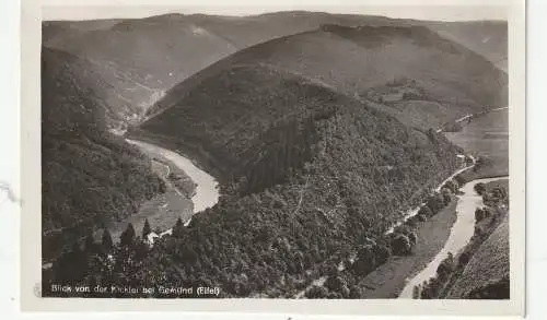 [Ansichtskarte] 5372 GEMÜND, Blick von der Kirklei. 