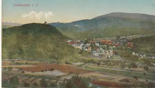 [Ansichtskarte] 6240 KÖNIGSTEIN - FALKENSTEIN, Blick über den Ort, Verlag Lind. 