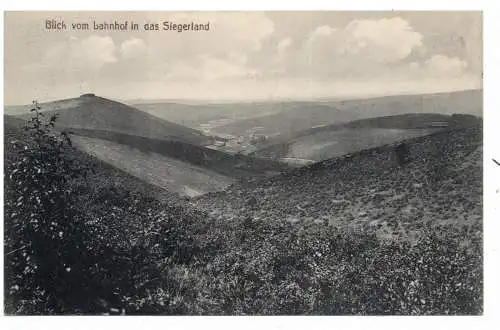 [Ansichtskarte] 5902 NETPHEN - LAHNHOF, Blick in das Siegerland, Verlag Schmeck. 