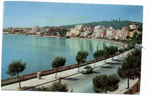 [Ansichtskarte] E 07000 PALMA DE MALLORCA, Paseo Maritimo y Castillo de Bellver, 195... 