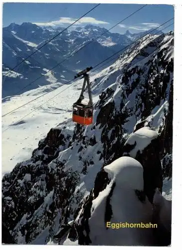 [Ansichtskarte] CH 3984 FIESCH VS, Luftseilbahn Fiesch - Eggishorn. 