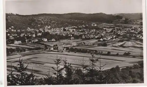 [Ansichtskarte] 7067 PLÜDERHAUSEN, Blick auf den Ort. 