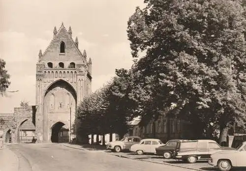 [Ansichtskarte] 0-1430 GRANSEE, Ruppiner Tor und Umgebung, Trabbi.... 