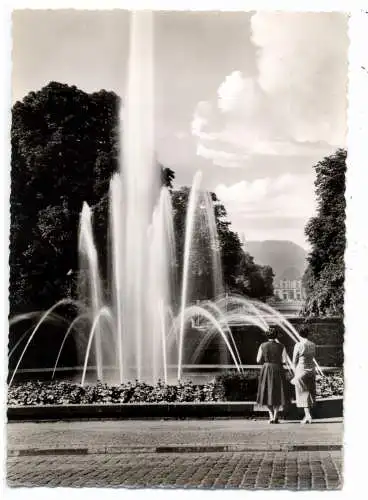 [Ansichtskarte] 5300 BONN, Springbrunnen an der Unterführung zur Poppelsdorfer Allee. 1968. 