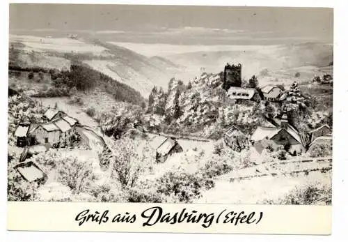 [Ansichtskarte] 5529 ARZFELD - DASBURG im Schnee. 