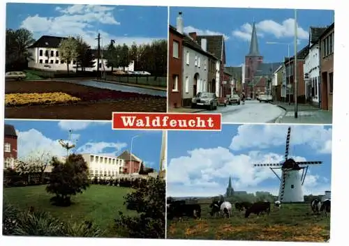 [Ansichtskarte] 5137 WALDFEUCHT, Ortsansichten, Windmühle. 