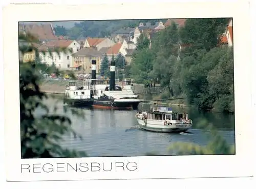 [Ansichtskarte] BINNENSCHIFFE - DONAU, Museumsschiff "J. KEPLER". 