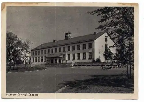 [Ansichtskarte] 8110 MURNAU, Kemmel - Kaserne. 