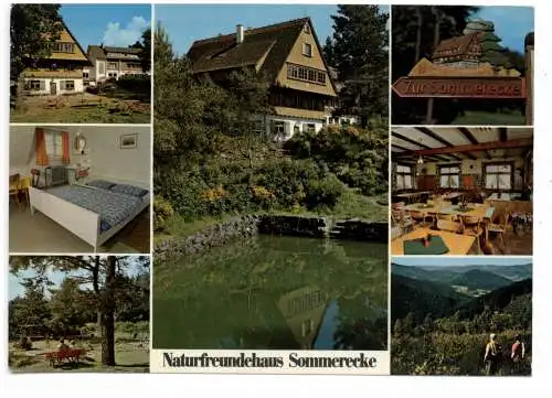 [Ansichtskarte] 7620 WOLFACH - KIRNBACH, Naturfreundehaus "Sommerecke". 