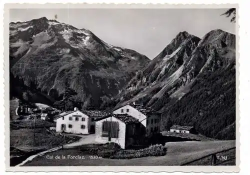 [Ansichtskarte] CH 1921 MARTIGNY - COMBE VS, Col de la Fortraz. 