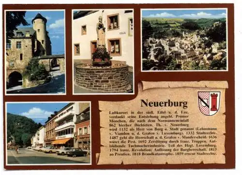 [Ansichtskarte] 5528 NEUERBURG, Chronik - AK. 