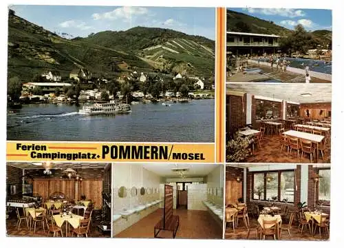 [Ansichtskarte] 5590 COCHEM - POMMERN, Campingplatz A. Lenz. 