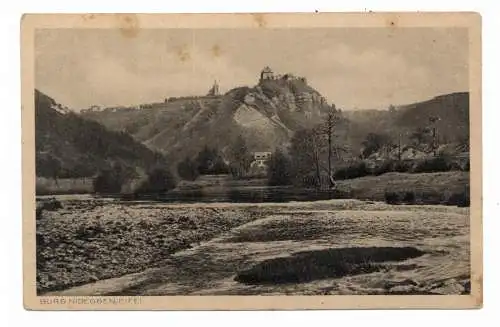 [Ansichtskarte] 5168 NIDEGGEN, Blick aus dem Rurtal, 1921, Eigenverlag des Burgrestaurants. 