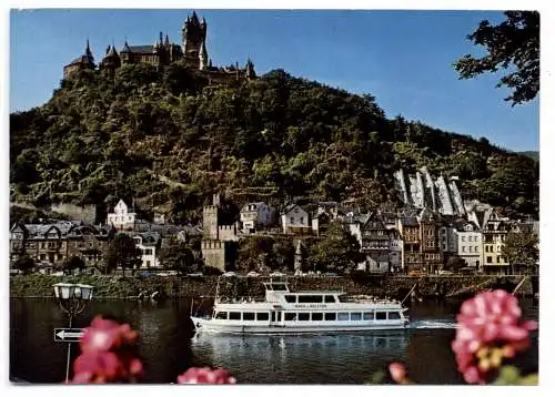 [Ansichtskarte] BINNENSCHIFFE - MOSEL, "MARIE VON BEILSTEIN" vor Cochem. 