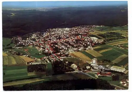 [Ansichtskarte] 7022 LEINFELDEN - ECHTERDINGEN - MUSBERG, Luftaufnahme. 