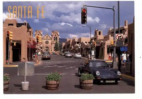 [Ansichtskarte] AUTOMOBIL - PKW - Deutscher PORSCHE 911 in Santa Fe. 