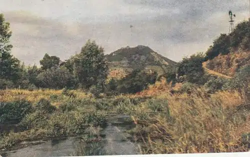 [Ansichtskarte] 5483 BAD NEUENAHR, "Landschaft bei Bad Neuenahr", Ahr und Landskrone, Herausgeber Kurdirektion, Photographie in natürlichen Farben. 