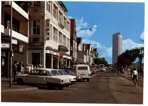 [Ansichtskarte] 2400 LÜBECK - TRAVEMÜNDE, Vorderreihe, VW - Bus. 