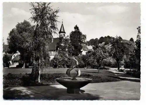 [Ansichtskarte] 7920 HEIDENHEIM - SCHNAITHEIM, Parkpartie, 1965. 