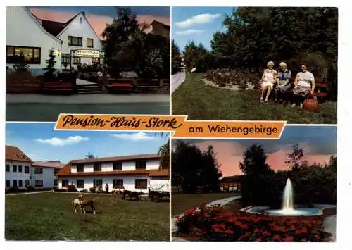 [Ansichtskarte] 4994 PREUSSISCH OLDENDORF - BAD HOLZHAUSEN, Pension Haus Stork. 