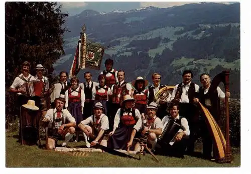 [Ansichtskarte] A 6280 ZELL am Ziller, Brauchtumsgruppe "Zell am Ziller". 