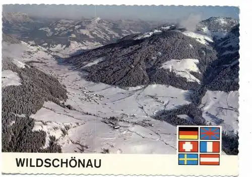 [Ansichtskarte] A 6311 WILDSCHÖNAU - OBERAU, Luftaufnahme. 