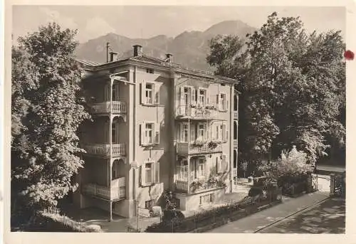 [Ansichtskarte] 8230 BAD REICHENHALL, Pension RESEDA, Mackstrasse. 