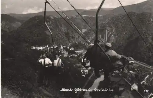 [Ansichtskarte] 5486 ALTENAHR, Blick von der Sesselseilbahn, Verlag Knappe - Düsseldorf. 