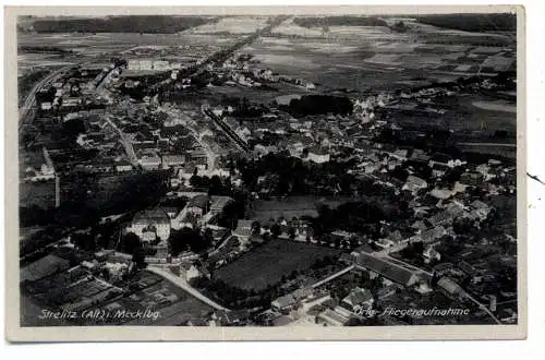 [Ansichtskarte] 0-2080 NEUSTRELITZ ALT STRELITZ, Fliegeraufnahme, Aero-Bild-Verlag. 